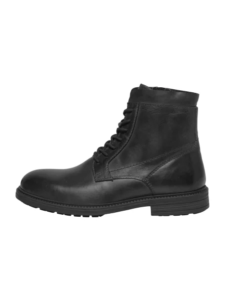 Only & Sons Bocanci cu șireturi ONSLENNY' negru