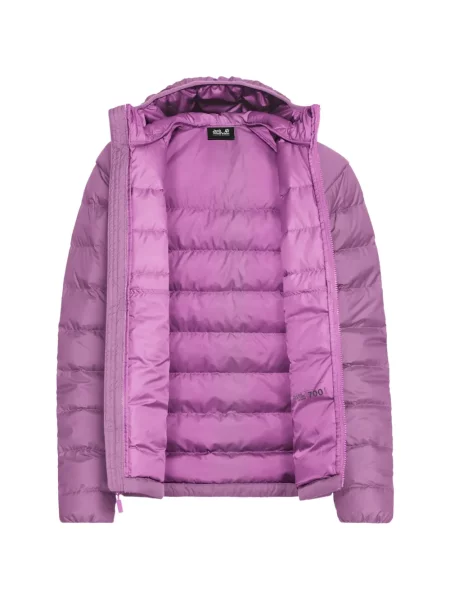 Яке Jack Wolfskin с качулка виолетово