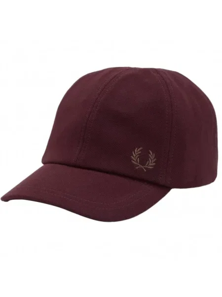 Czapka z daszkiem Fred Perry czerwona