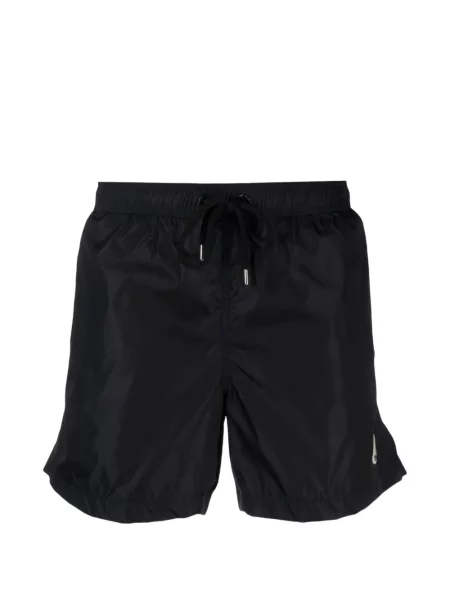 Slip de baie Moncler cu autograf negru