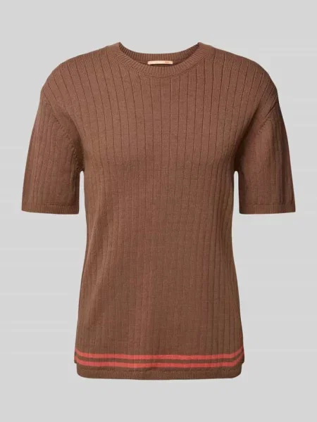 Bluzka z dzianiny z okrągłym dekoltem Scotch & Soda