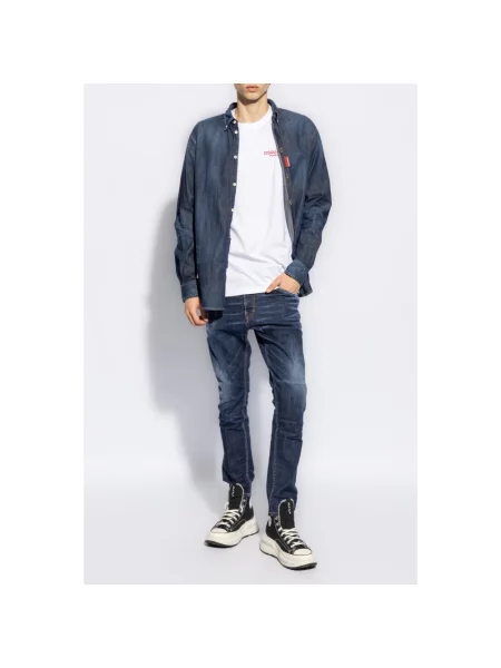 Jeansy Dsquared2 niebieskie