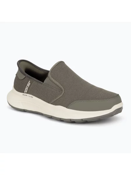 Încălțăminte pentru bărbați SKECHERS Slip-Ins Equalizer Drayze taupe