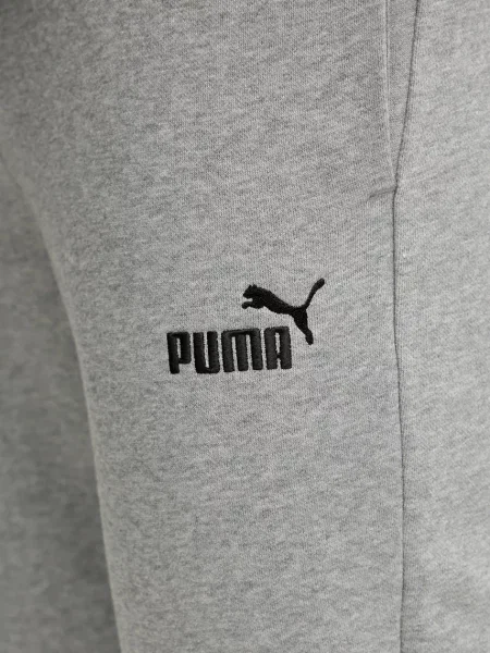 Спортивні штани Puma однотонні сірий