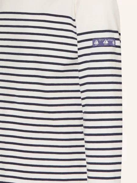 Petit Bateau Koszulka Z Długim Rękawem blau biała