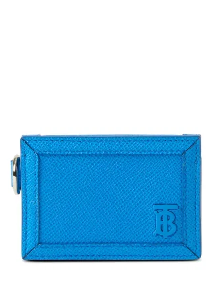 Portofel Burberry din piele albastru