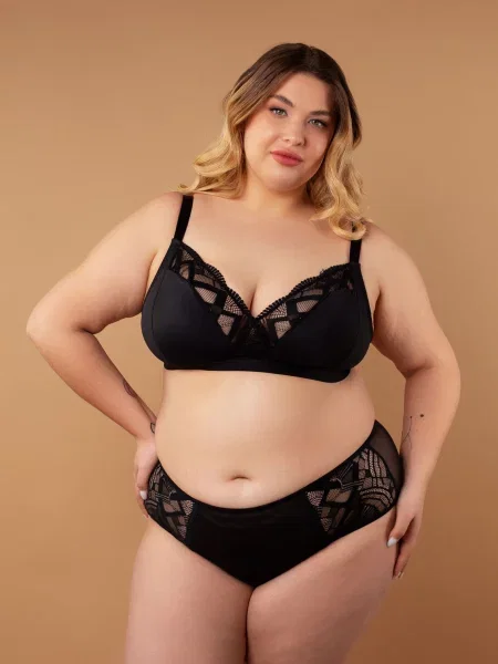 Труси brabrabra поліамід/еластан чорний