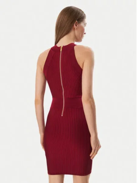 Marciano Guess Pletena obleka Temno rdeča