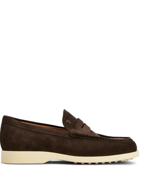 Pantofi loafer Tod's maro