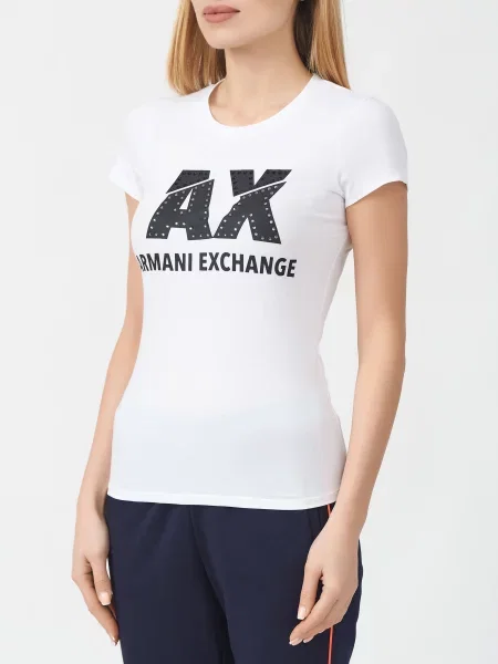 Футболка Armani Exchange біла