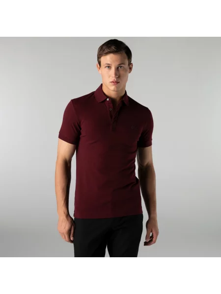 Lacoste поло PARIS polo бордове