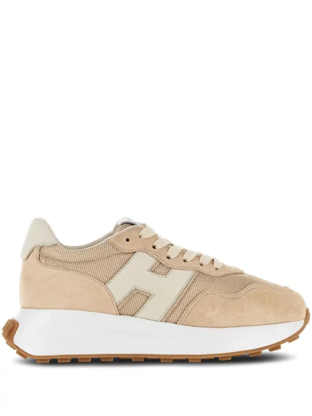 Sneakerși Hogan cu șireturi din dantelă