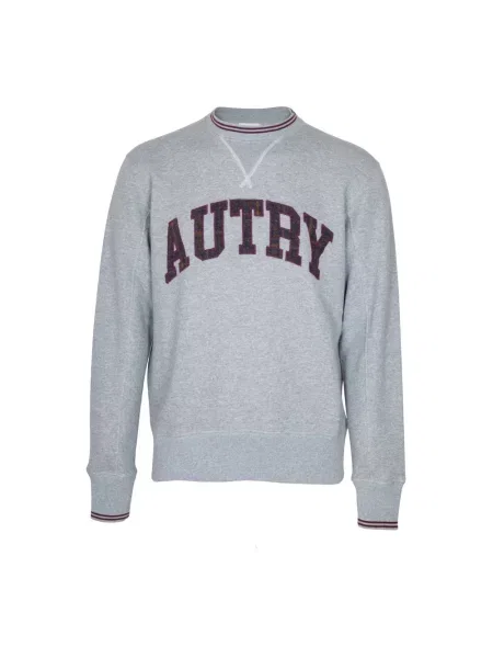 Bluza Autry z logo szara