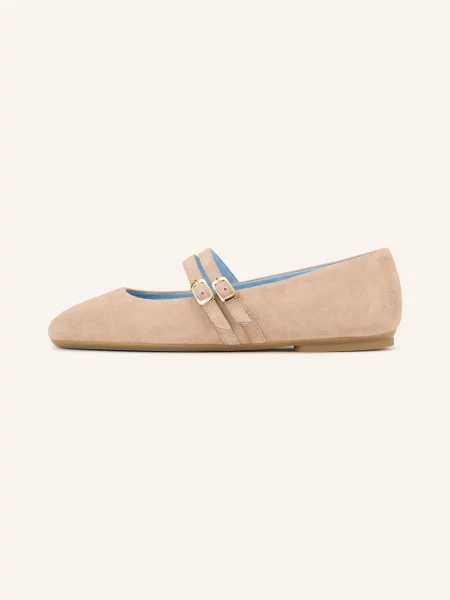 Voile Blanche Baleríny Karlie / zlatá béžová