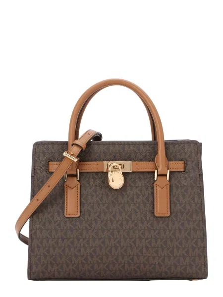 MICHAEL Michael Kors Τσάντα Hamilton Moderne Σκούρο καφέ