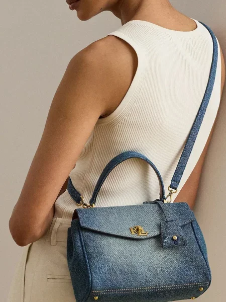 Lauren Ralph Lauren сумка крос-боді джинсова