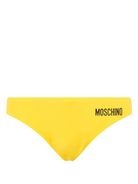 Kupaće gaće Moschino s printom žuta