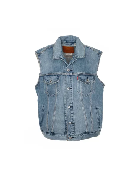 Kamizelka jeansowa Levi's niebieska