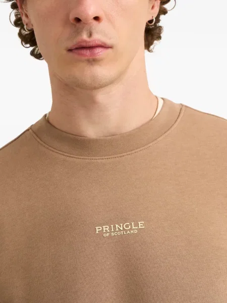 Суичър без качулка Pringle Of Scotland с кръгло деколте