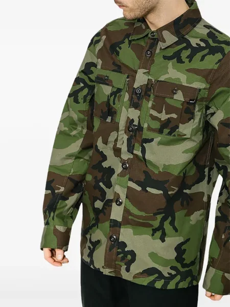 Fleece τρέξιμο τοπ Nike με μοτίβο φίδι μπλε