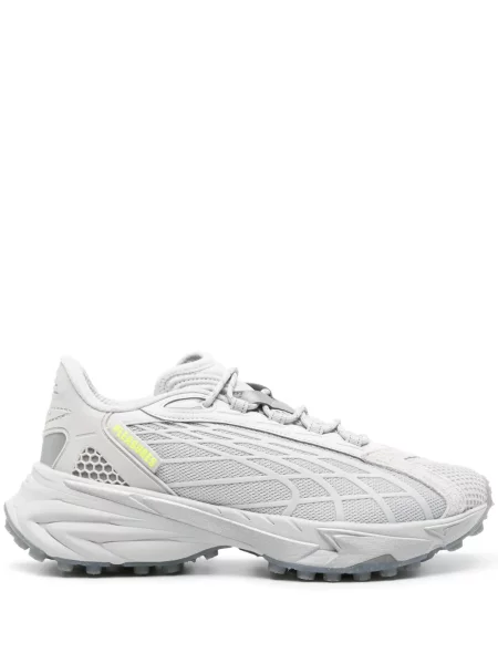 Sneakerși Puma plasă gri