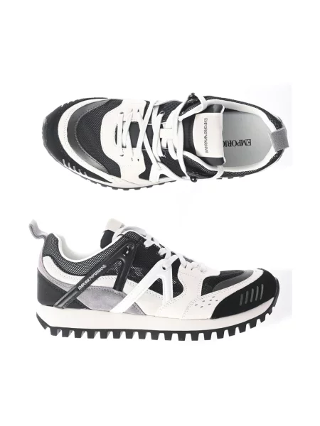 Sneakersy Emporio Armani czarne