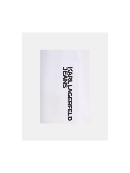 Pantaloni Karl Lagerfeld alb