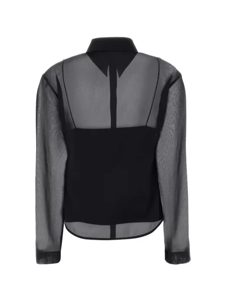 Cămașă Gucci de mătase negru