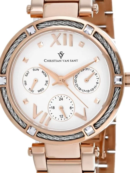Ceas Christian Van Sant alb