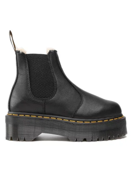Ilgaauliai batai Dr. Martens juoda