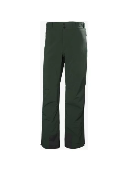 Długie spodnie Helly Hansen Alpha LIFALOFT ciemnozielony S czarny