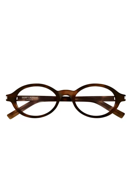 Слънчеви очила Saint Laurent Eyewear кафяво