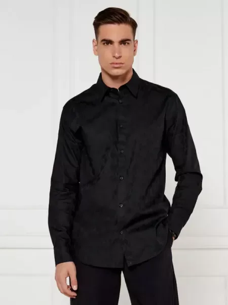 Armani Exchange Cămașă negru