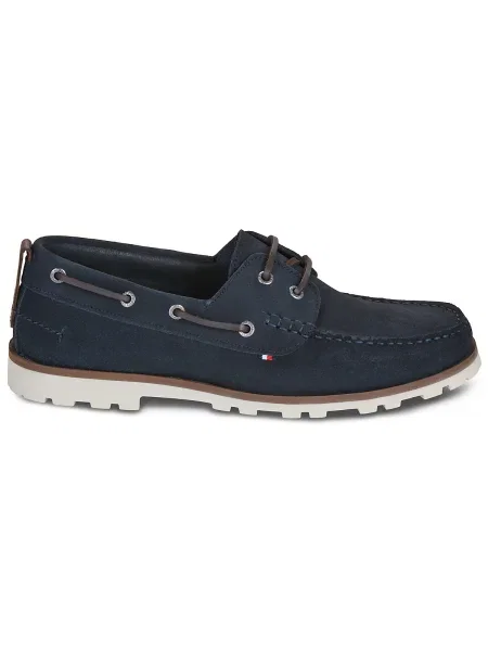 Mocasini Tommy Hilfiger Light Sde Bleumarin albastru