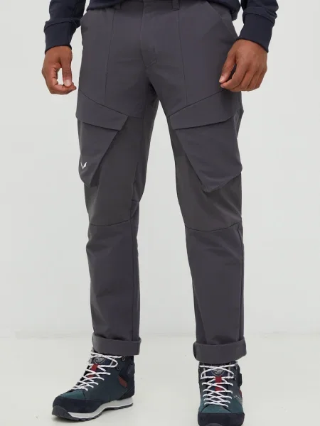 Salewa pantaloni de exterior Puez barbati gri