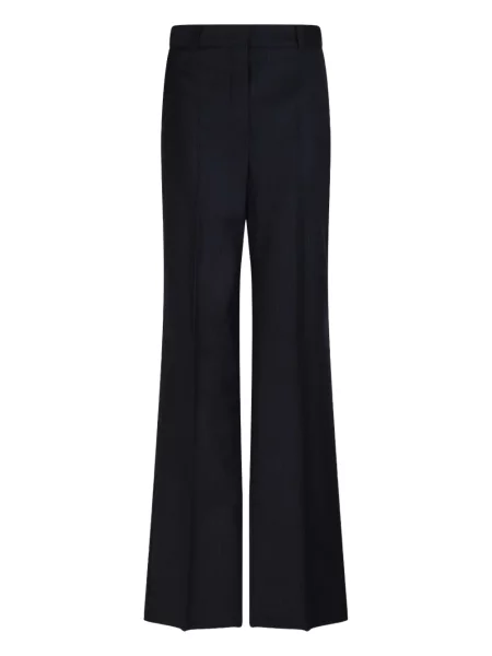 Pantaloni Max Mara cu dungi negru