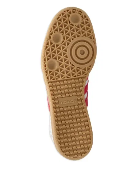 Sneakerși Adidas Samba din piele albastru