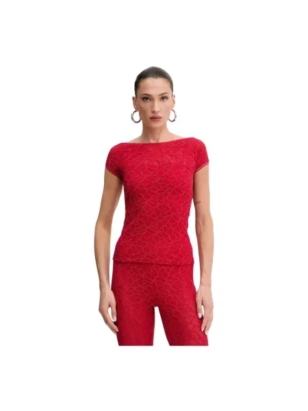Pinko t-shirt czerwony