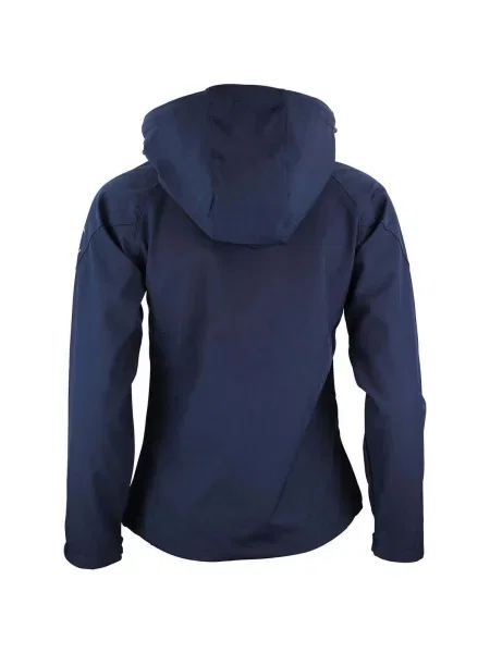 Geacă Peak Mountain softshell albastru