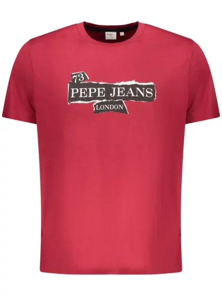 Tricou Pepe Jeans roșu