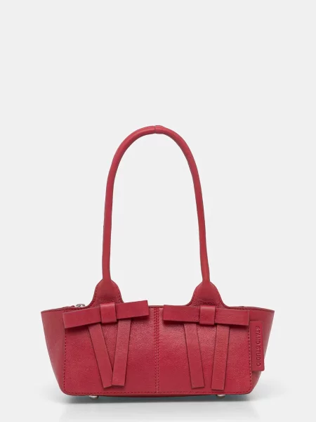 Stand Studio torebka skórzana różowa