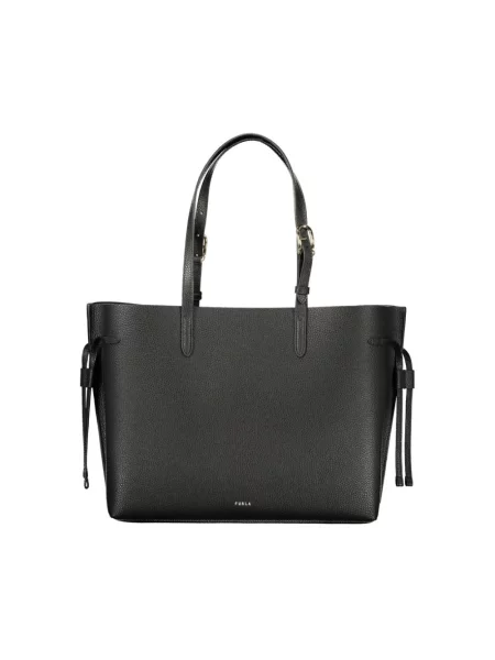 Shopperka Furla skórzana czarna