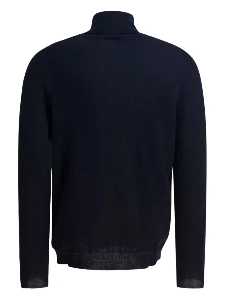 Пуловер Zanone синьо