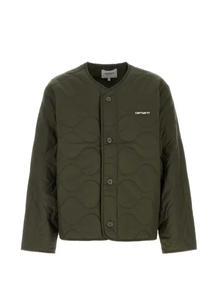 Matlasat geacă Carhartt Wip verde