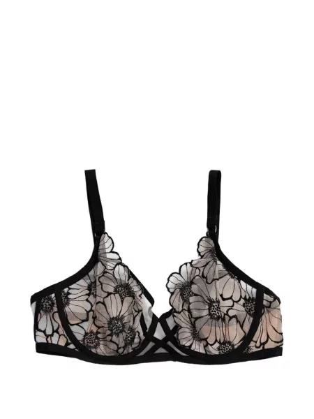 Sutien Chantelle cu model floral cu aplicații