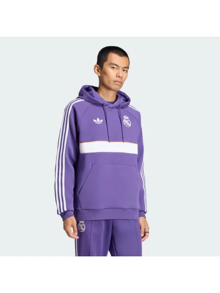 Mikina Real Madrid Originals fialová