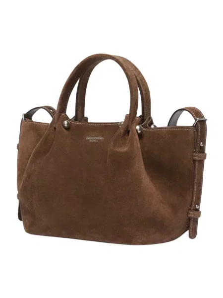 Torba podróżna Weekend Max Mara skórzana brązowa