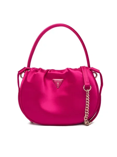 Guess Дамска чанта Elsie Mini розов