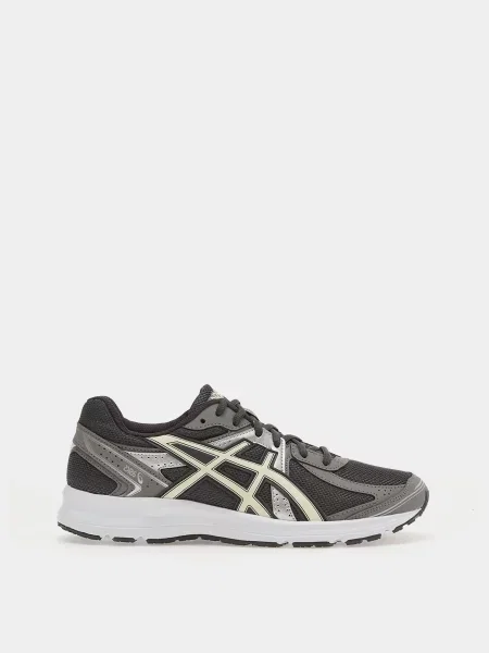Синтетический кроссовки Asics серые
