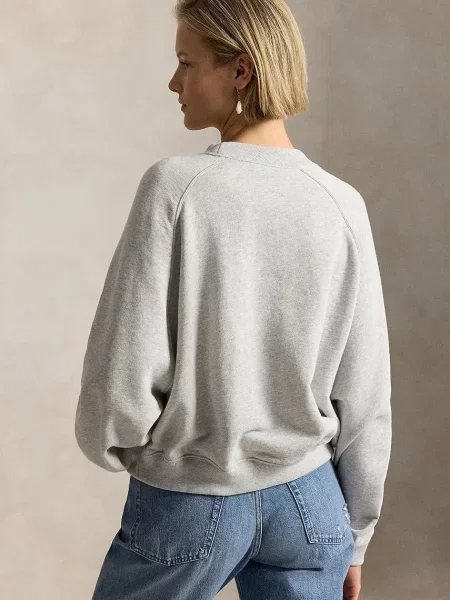 Mikina Polo Ralph Lauren sivá